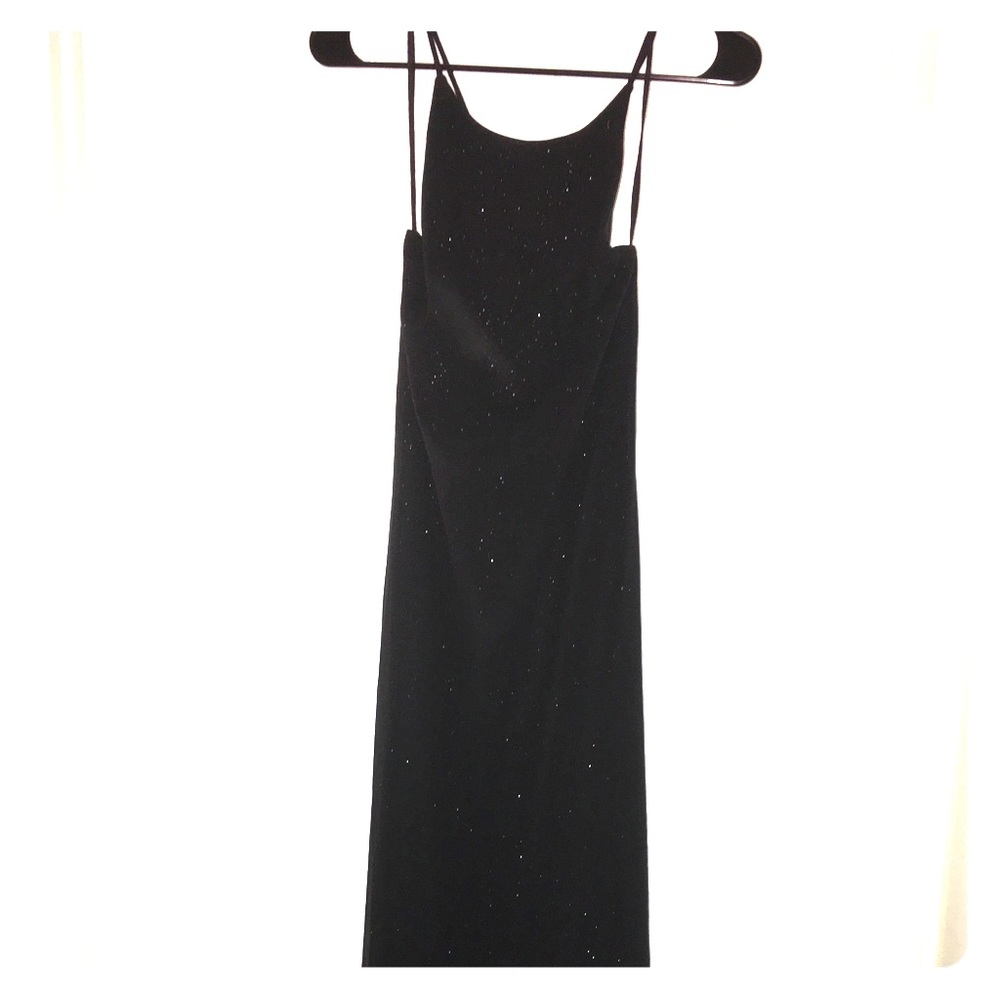 Long black formal dress